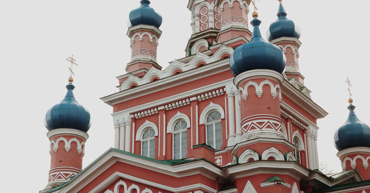 Trinity Church Riga Facade of the Holy Trinity Orthodox Church, Riga, Latvia · Free Stock Photo
