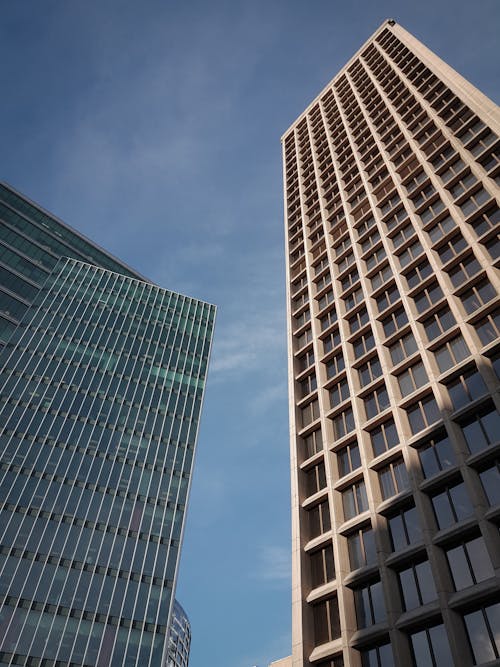 Free Skyscrapers in Downtown Stock Photo