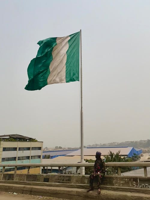 คลังภาพถ่ายฟรี ของ ธง, ธงไนจีเรีย, ประเทศไนจีเรีย