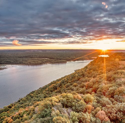 Ilmainen kuvapankkikuva tunnisteilla auringonlasku, aurinko, järvi