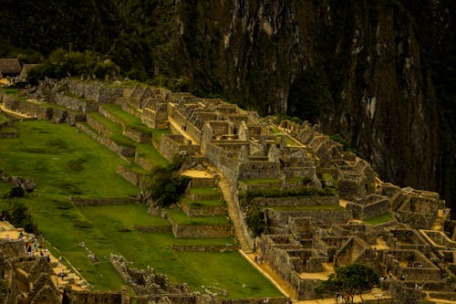 Foto stok gratis arkeologi, fotografi udara, inka