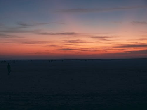 Foto profissional grátis de alvorecer, areia, deserto