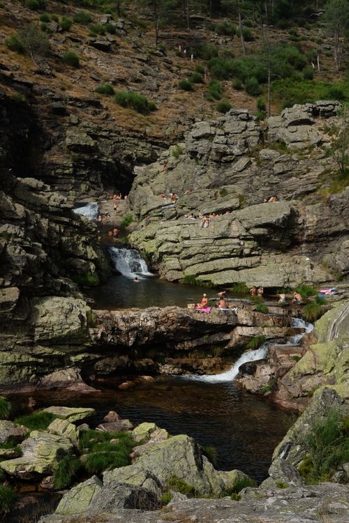 Bathing With Rocks Bathing in the rocks · Free Stock Photo