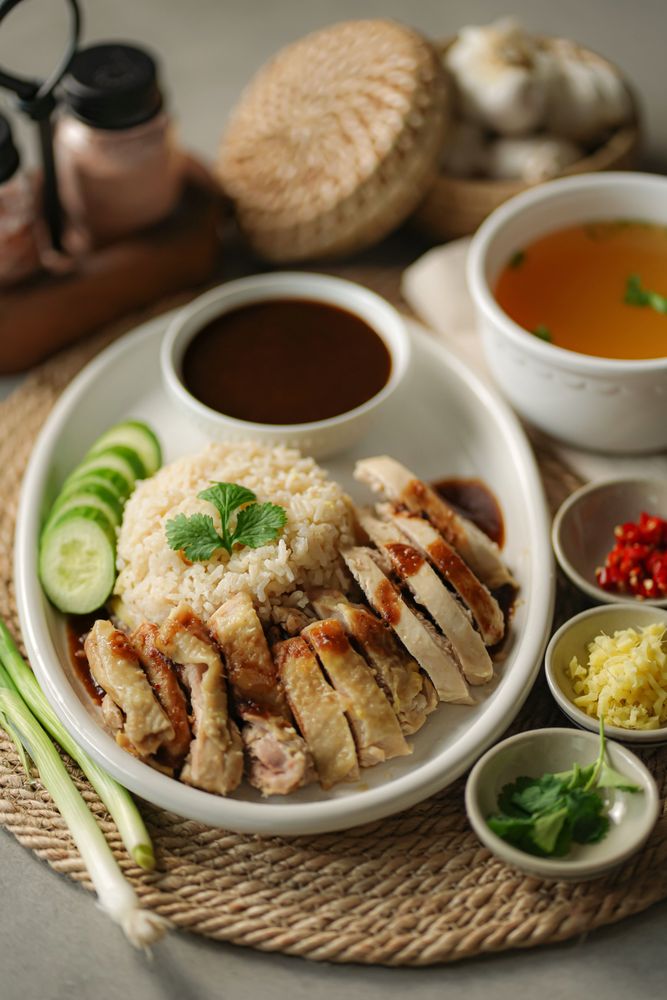 Hainanese Chicken Rice Photos, Download The BEST Free Hainanese Chicken ...