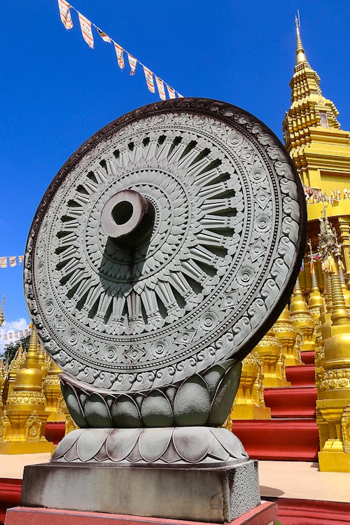 Free stock photo of wheel of dhamma, wheel of life Stock Photo