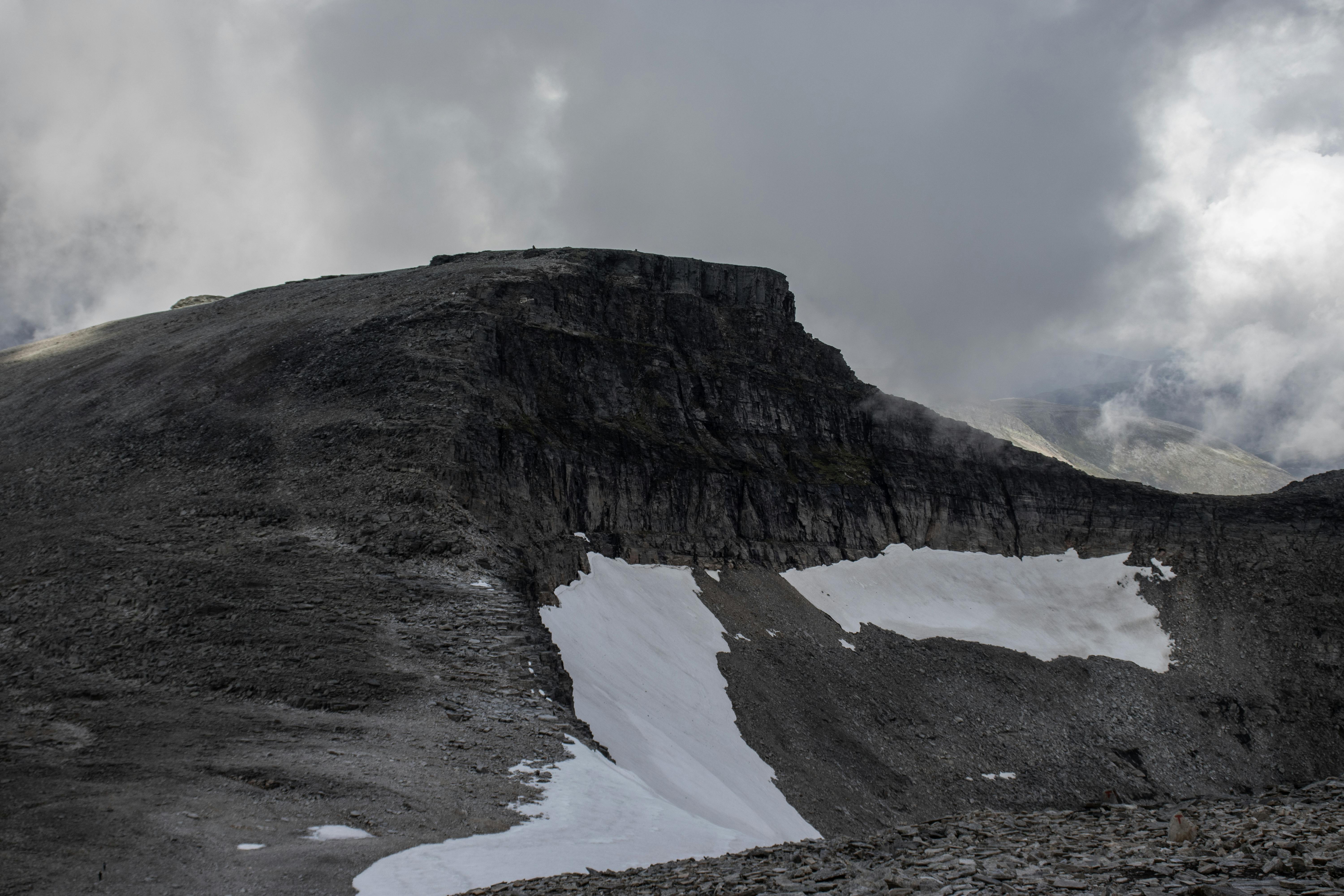 Mountain Under Cloudy Sky · Free Stock Photo