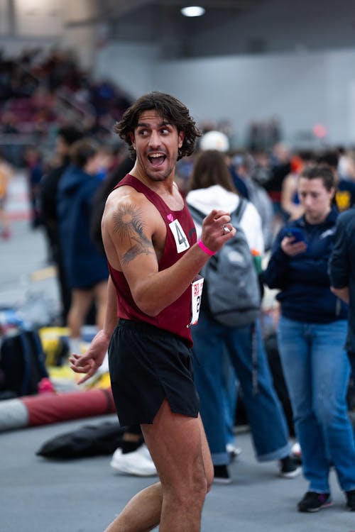 Portrait of Athlete Man 