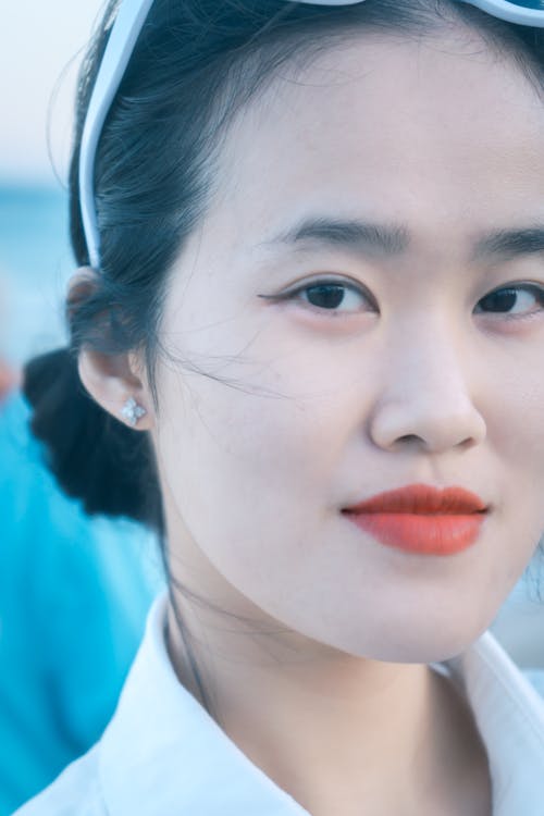 updo, 검은 머리, 립스틱의 무료 스톡 사진