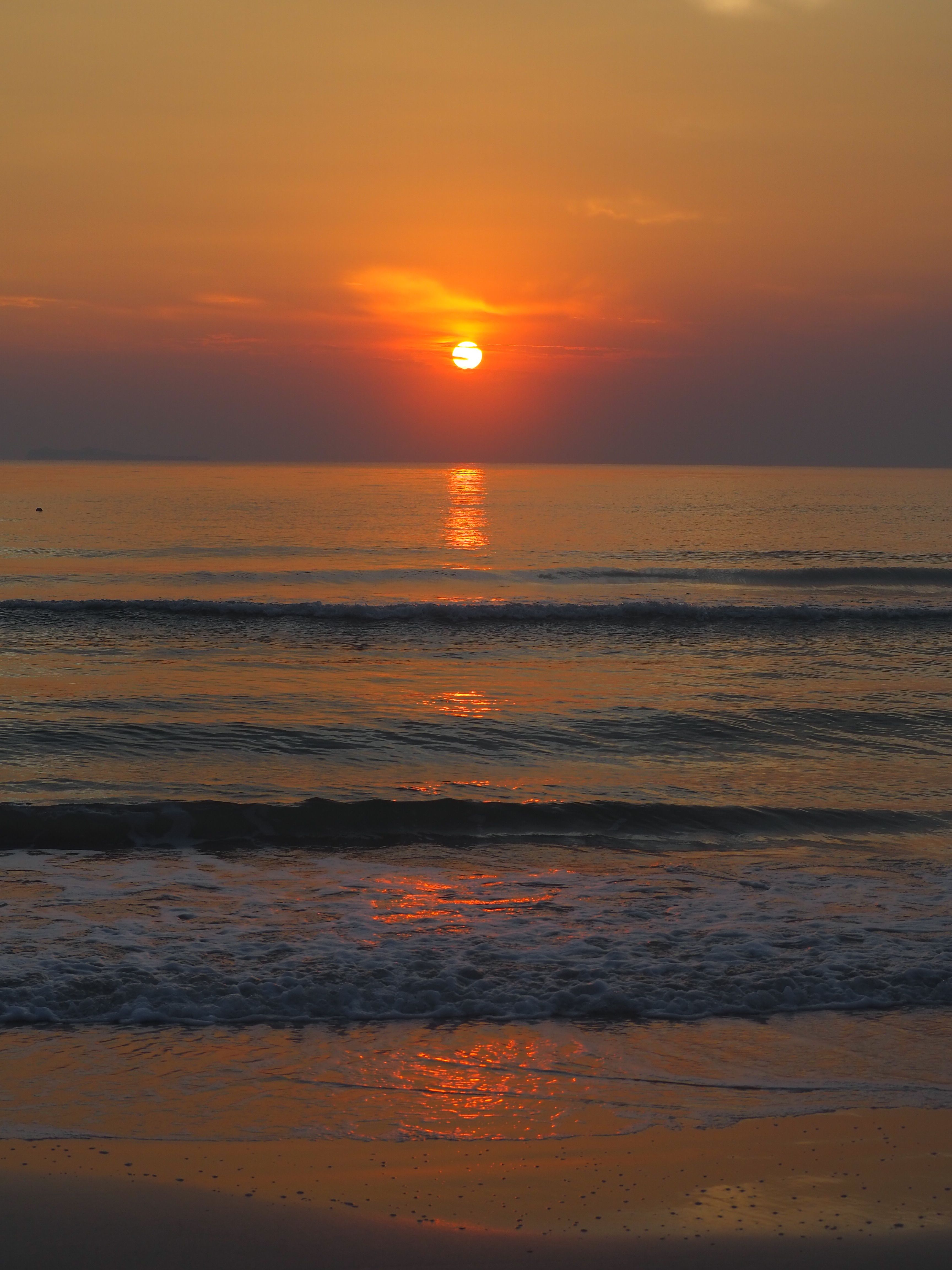A View of the Beach During the Golden Hour · Free Stock Photo