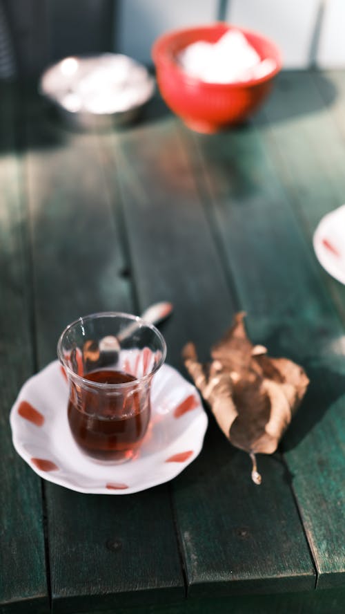 Turkish Tea on a Table