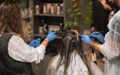 Hair color transformation