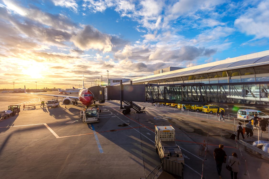 Gratis lagerfoto af afgang, fly, flyvemaskine