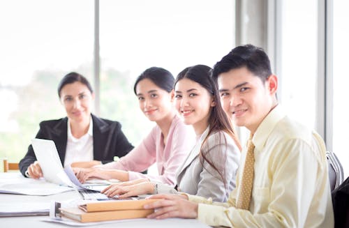 Free stock photo of african, asian, brainstorming