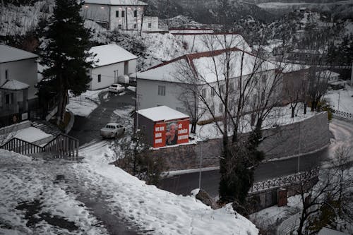 Darmowe zdjęcie z galerii z azerbejdżan, dom, górska droga