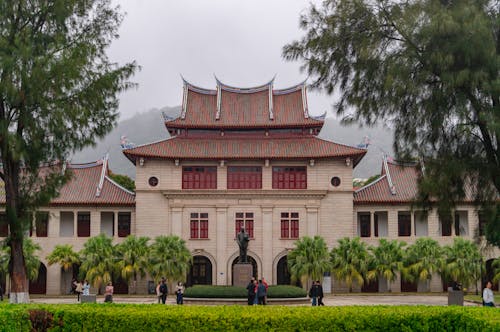 Building of Xiamen University in Xiamen in China