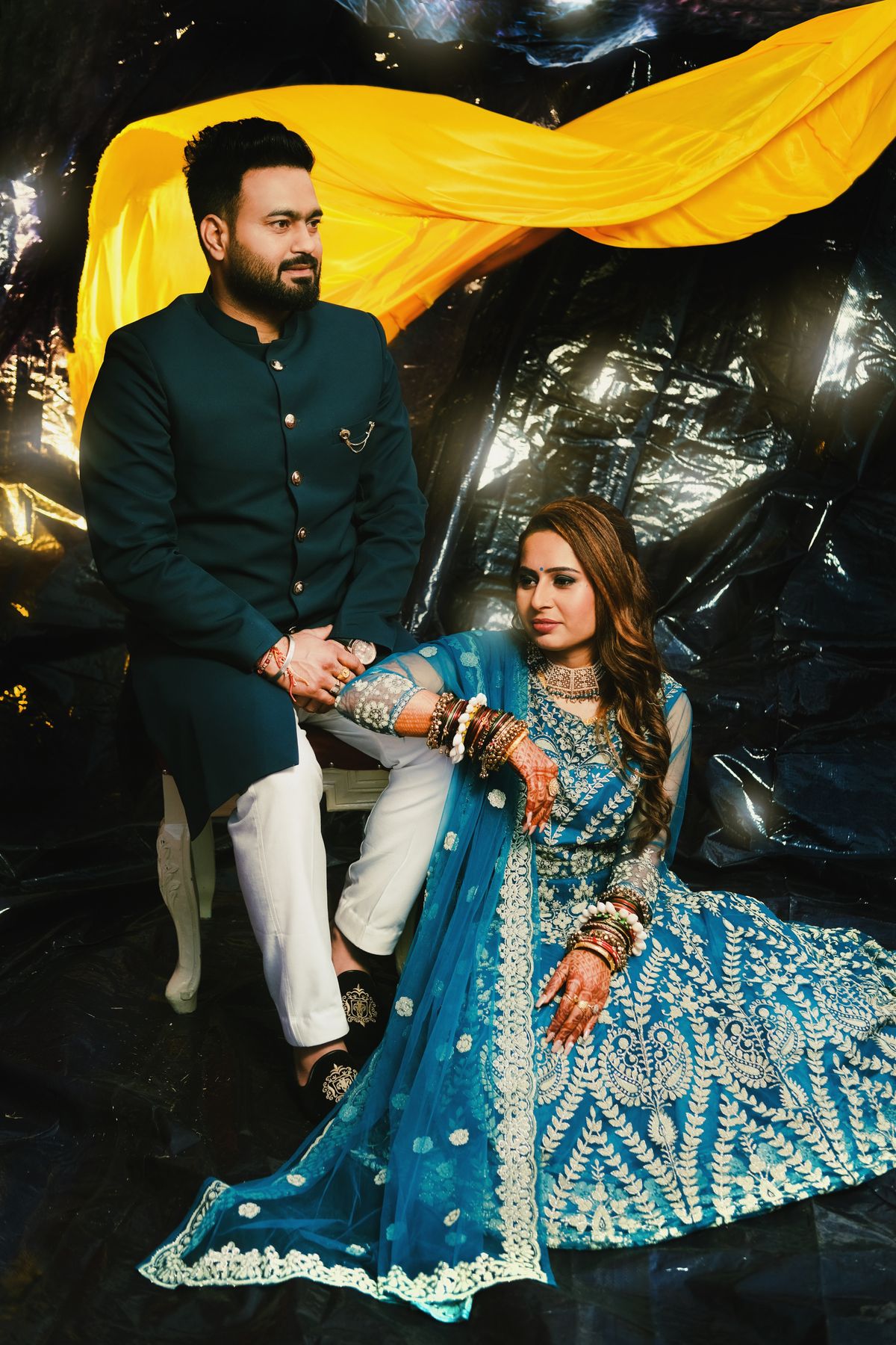 Indian ring ceremony balloon decoration