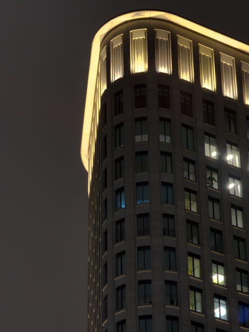 คลังภาพถ่ายฟรี ของ กลางคืน, ชั้นบนสุด, ตึกระฟ้า