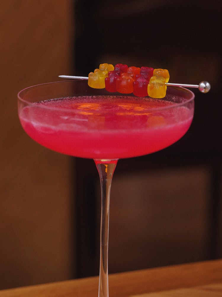 Jellybeans Over Cocktail