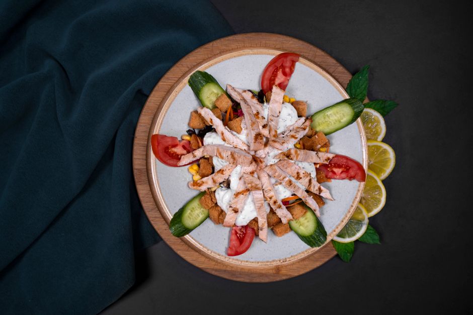 Cape Malay-Spiced Chicken & Lentil Salad