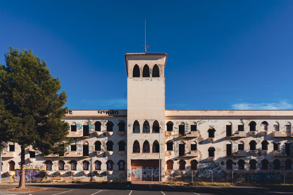 Abandoned Building in Murcia in Spain