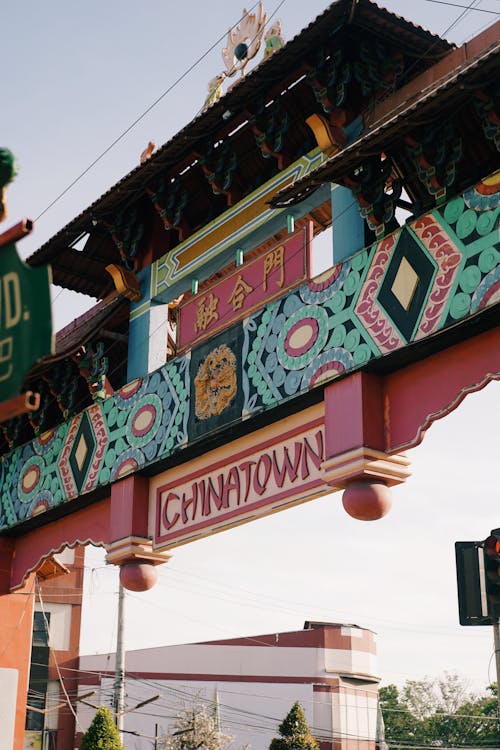 Foto profissional grátis de chinatown, decoração, ornamentado