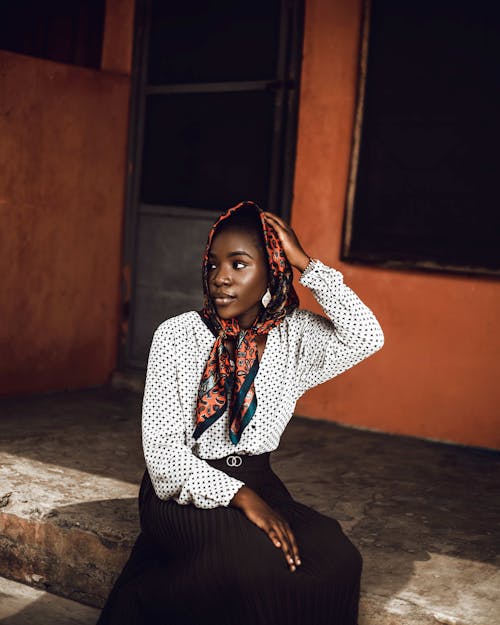Ingyenes stockfotó afrikai nő, divatfotózás, divatos témában
