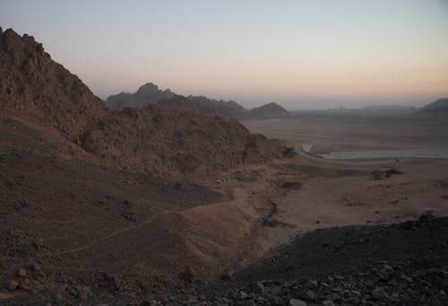 Foto d'estoc gratuïta de àrid, capvespre, desert