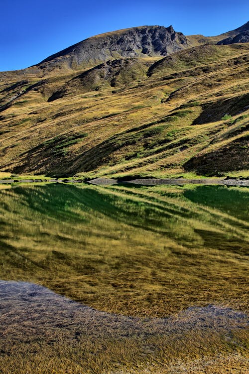 Foto stok gratis danau, gunung, musim panas