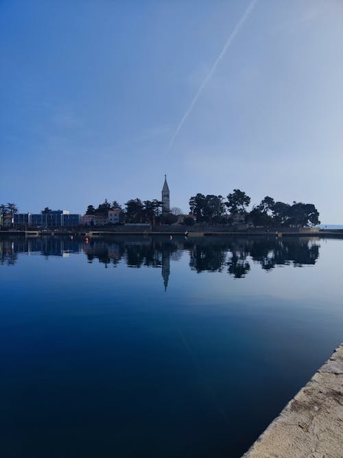 Foto d'estoc gratuïta de blau, campanar, ciutat antiga