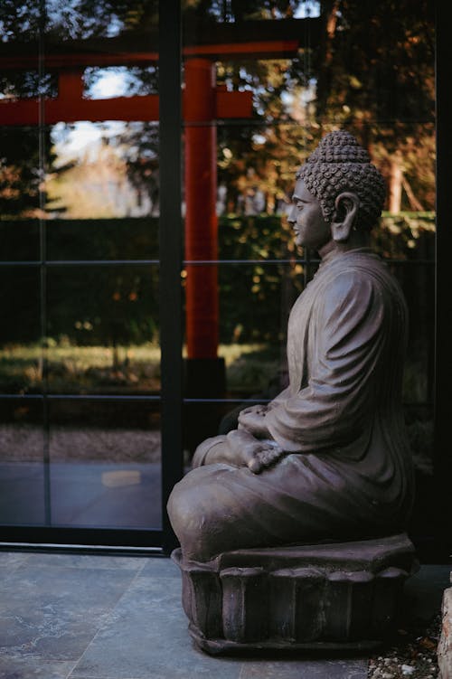Buddha Statue at Entrance