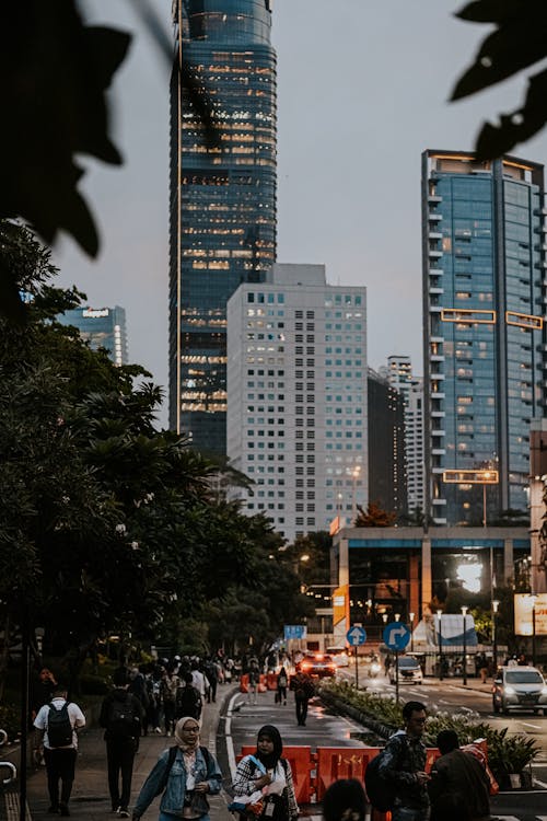 Skyscrapers in City