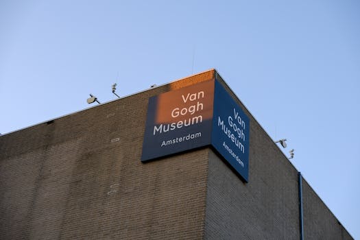 Exterior of the Van Gogh Museum in Amsterdam during daylight.