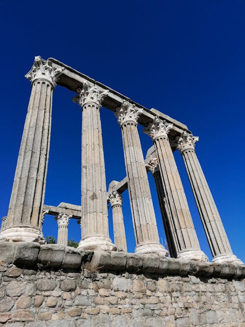 View of Ancient Columns