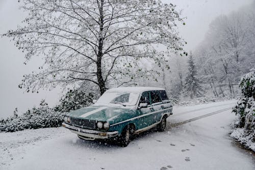 Ingyenes stockfotó autó, hideg, hó témában