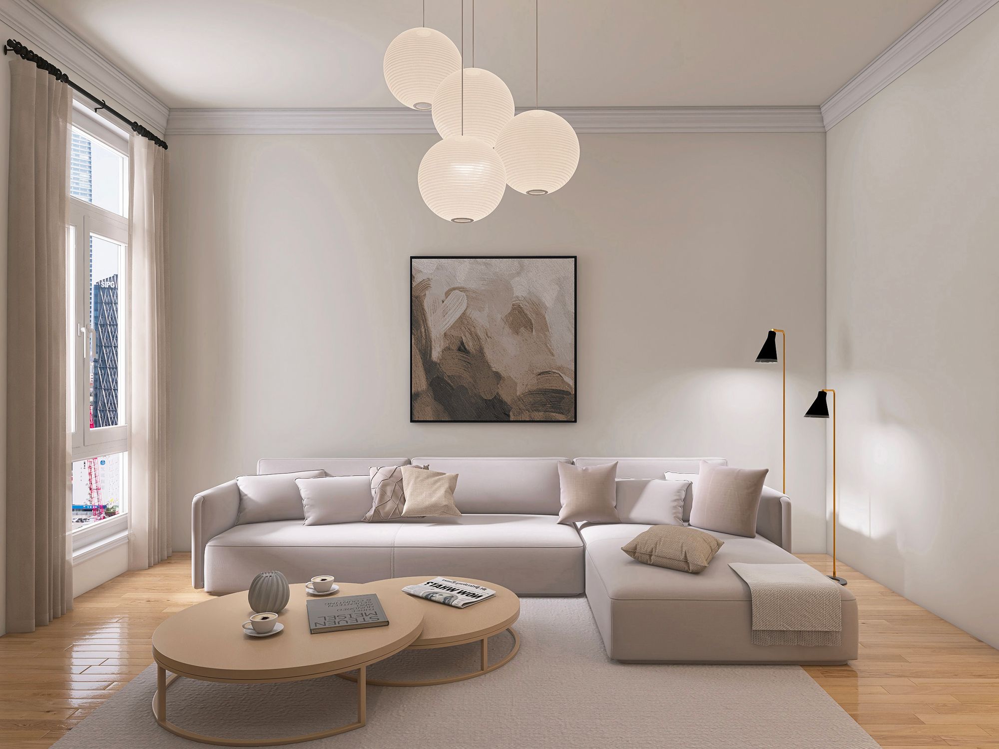 House Removals in West Barnes, South West London — professional movers carrying furniture on a house move
