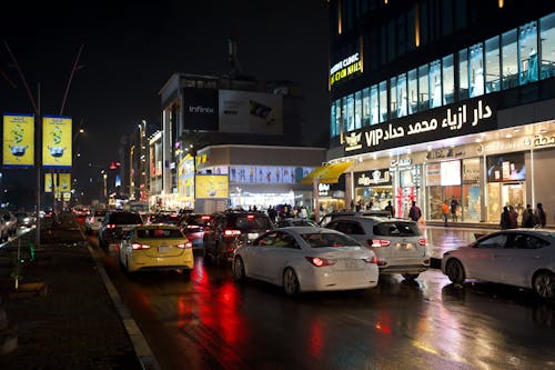 Foto d'estoc gratuïta de al-mansour, bagdad, cotxes