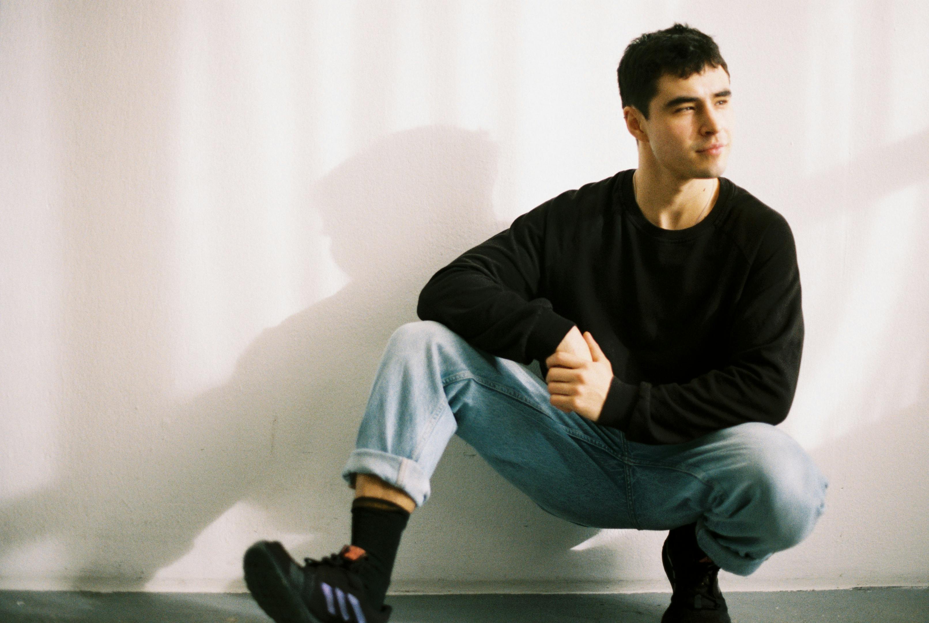 squatting in nike blazers