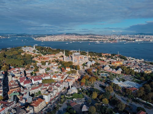 The city of istanbul from above