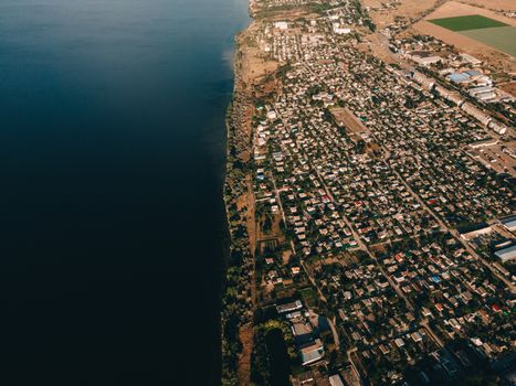 coastal town