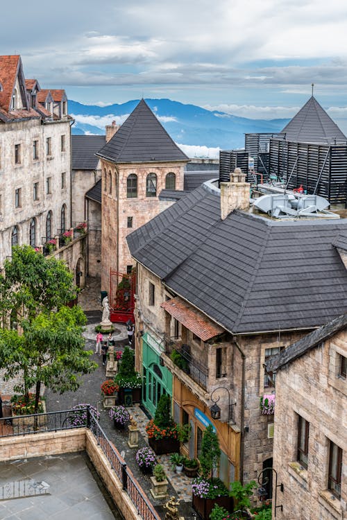 Fotobanka s bezplatnými fotkami na tému bana hills, cestovať, francúzska dedina