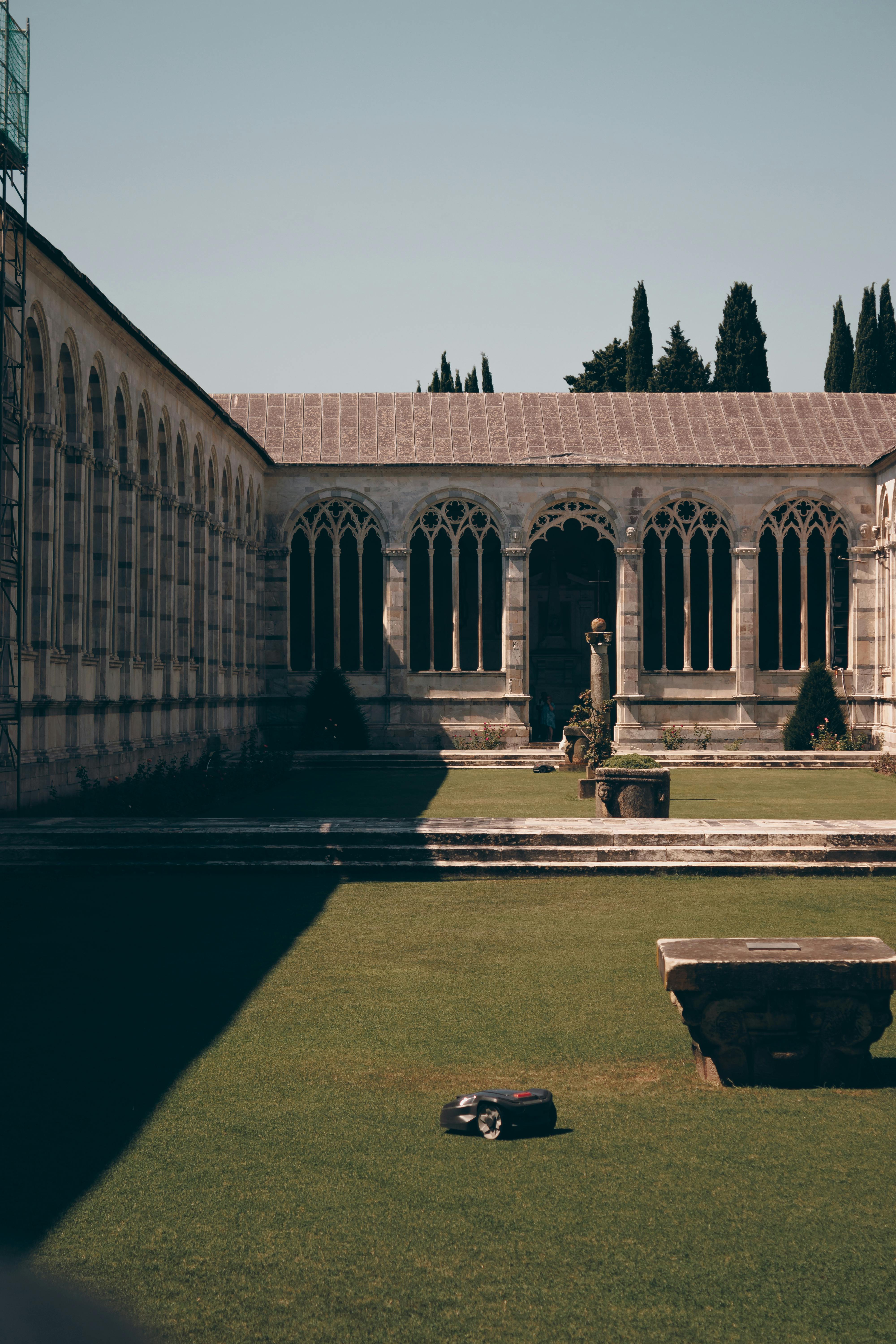 Cloister architecture & courtyard