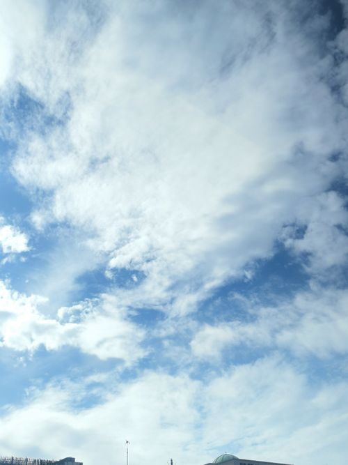 Free stock photo of cloudy skies Stock Photo