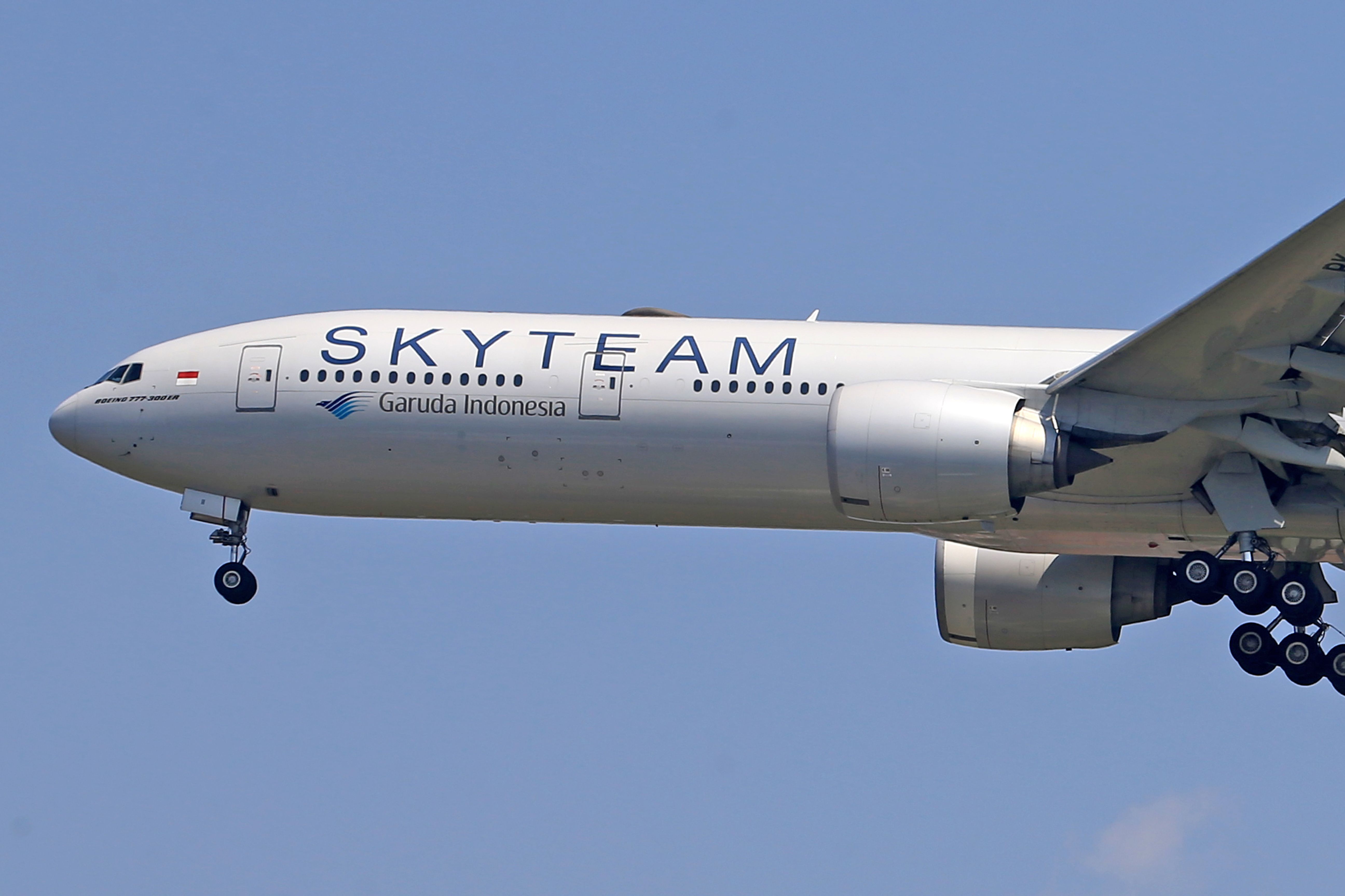 Airplane Flying in Sky