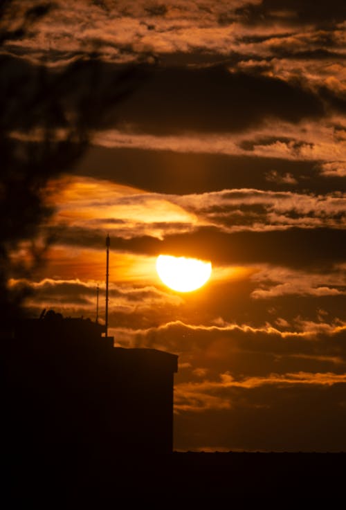 Sunset Over the Buildings