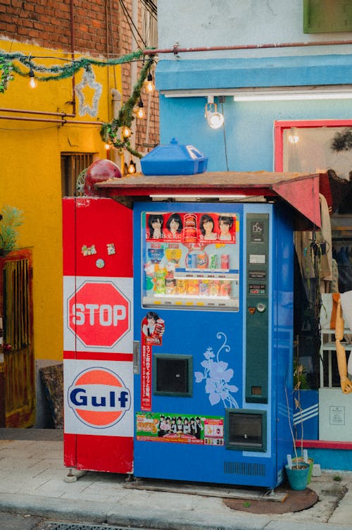 Kostnadsfri bild av godisautomat, handel, juldekoration
