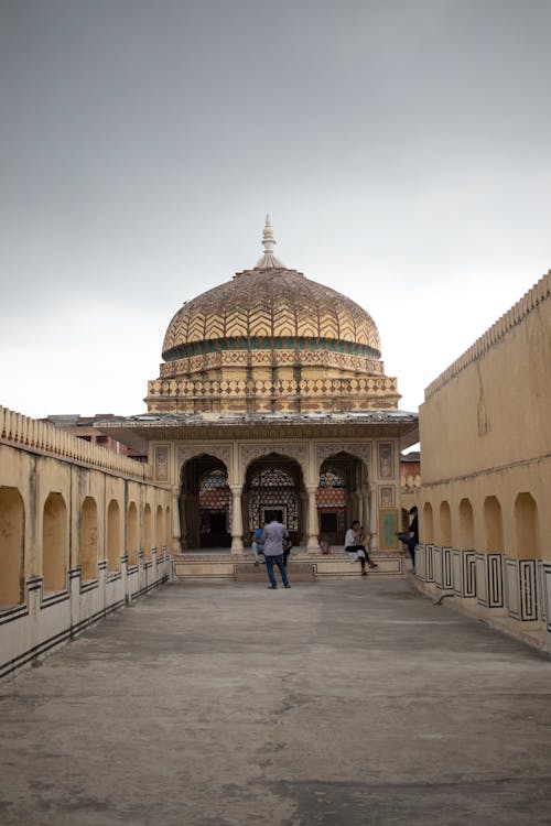 Foto profissional grátis de abóboda, arquitetura mughal, hawa mahal