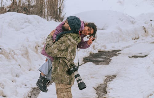 Photos gratuites de content, fille, froid