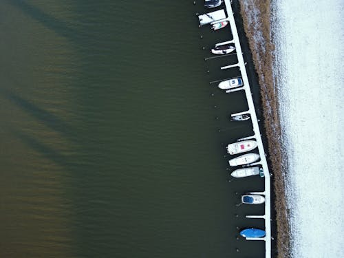 Foto profissional grátis de água, barco, branco