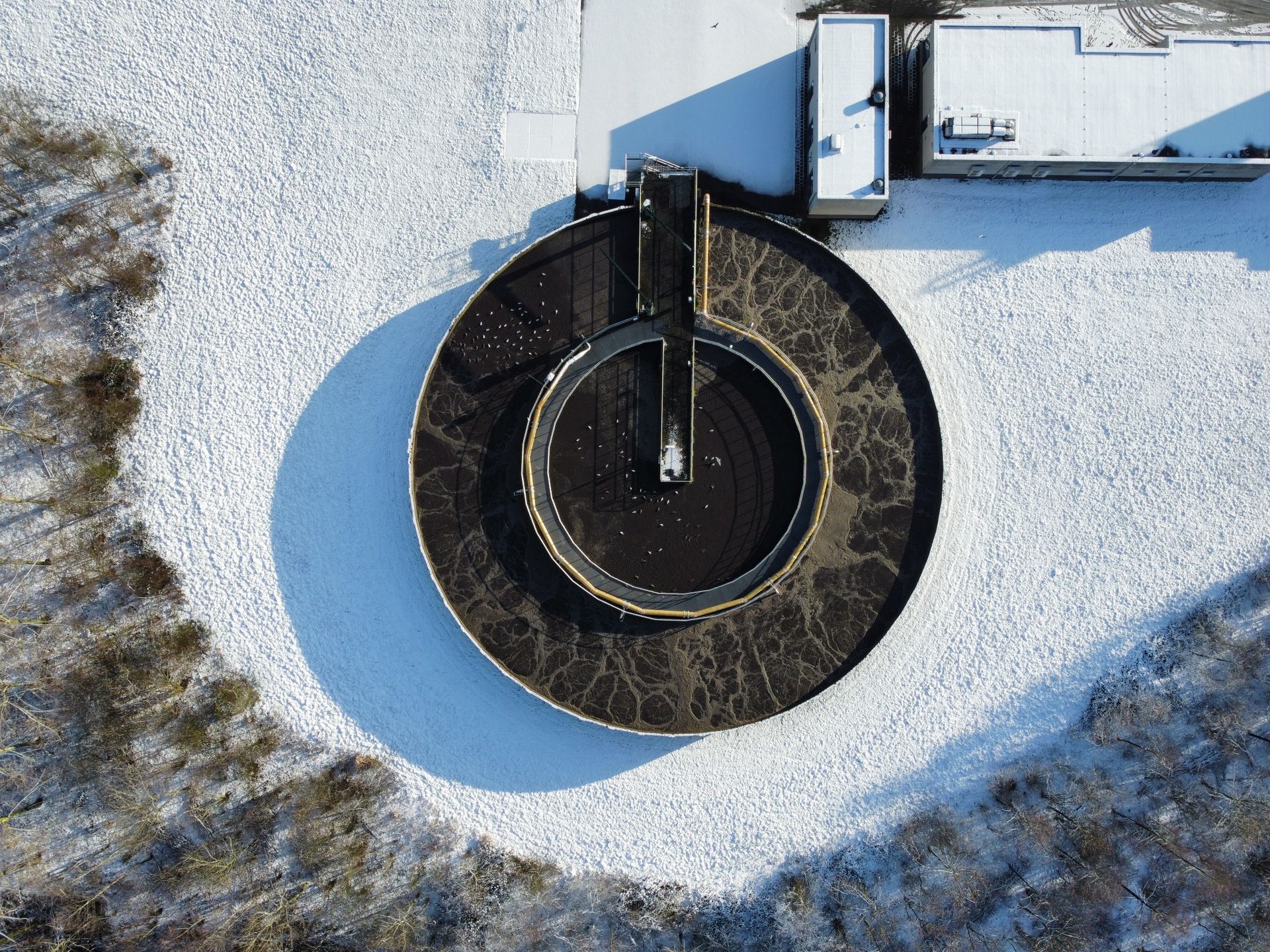 Round Tank of Wastewater Treatment