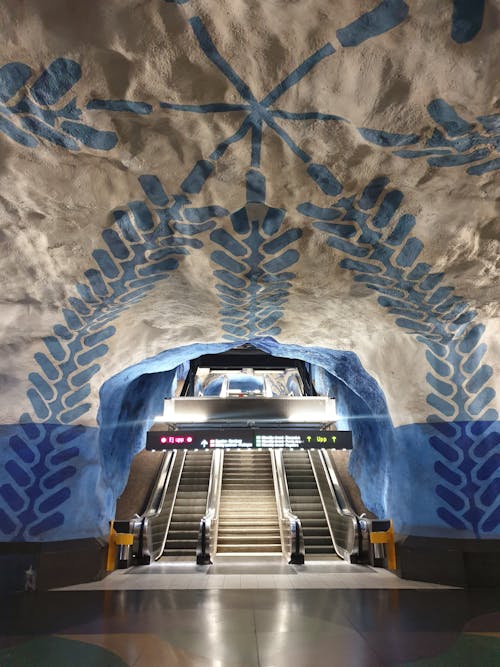 Metro Station in Stockholm 